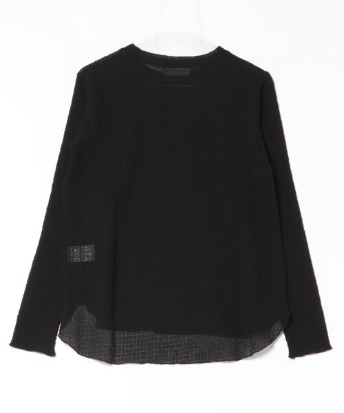 Jines(ジネス)の「クシュクシュ シアールーズロンT(Tシャツ/カットソー・レディース・ピンク/ホワイト/ブラック/グリーン・38)」の19枚目の写真