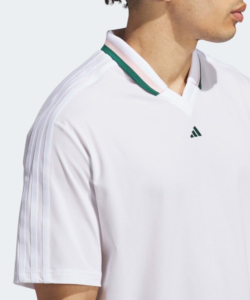 セール】ツイストニット オーバーサイズ 半袖ポロ【adidas Golf