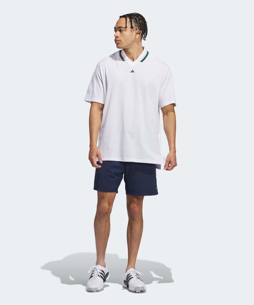 セール】ツイストニット オーバーサイズ 半袖ポロ【adidas Golf