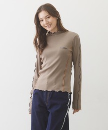 MILKFED. | OVERLOCK STITCHED TOP(Tシャツ/カットソー)