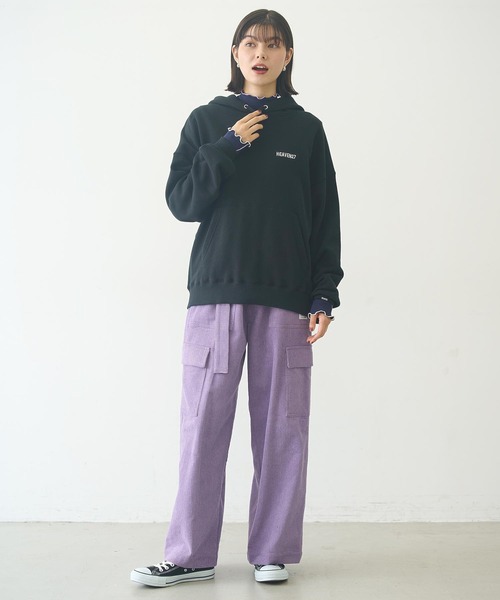 MILKFED.（ミルクフェド）の「OVERLOCK STITCHED TOP（Tシャツ/カットソー・レディース・オフホワイト/ネイビー/カーキ・ONE SIZE）」の17枚目の写真