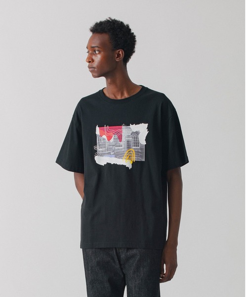 SILAS（サイラス）の「WINDOODLE S/S TEE（Tシャツ/カットソー・メンズ・ホワイト/ネイビー/ブラック・XL/L/M）」の14枚目の写真