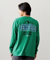 PEN FIELD（ペンフィールド）の「【Penfield】USAコットン・バックロゴプリント長袖Tシャツ（Tシャツ/カットソー・メンズ）」