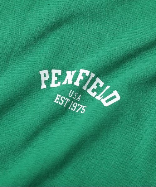 PEN FIELD（ペンフィールド）の「【Penfield】USAコットン・バックロゴプリント長袖Tシャツ（Tシャツ/カットソー・キッズ・オートミール/グリーン/ブラック・S/M/L/LL）」の14枚目の写真