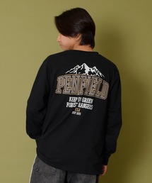 PEN FIELD | 【Penfield】USAコットン・バックロゴプリント長袖Tシャツ(Tシャツ/カットソー)