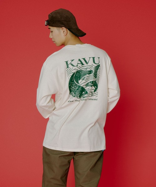 KAVU/カブー Fish LS Tee/フィッシュティー（Tシャツ/カットソー）｜KAVU（カブー）