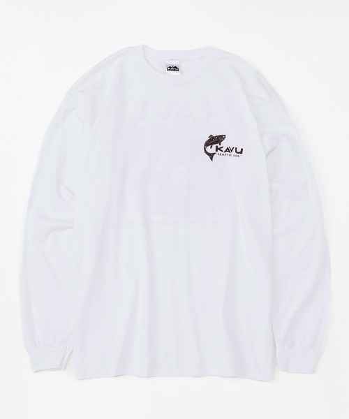 KAVU/カブー Fish LS Tee/フィッシュティー（Tシャツ/カットソー）｜KAVU（カブー）