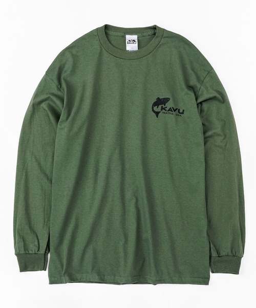 KAVU/カブー Fish LS Tee/フィッシュティー（Tシャツ/カットソー