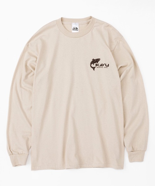 KAVU/カブー Fish LS Tee/フィッシュティー（Tシャツ/カットソー）｜KAVU（カブー）