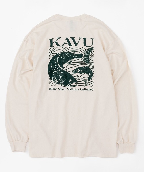 KAVU/カブー Fish LS Tee/フィッシュティー（Tシャツ/カットソー