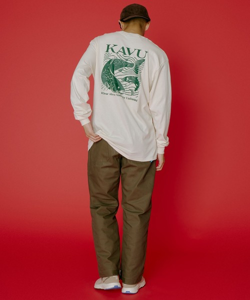 KAVU/カブー Fish LS Tee/フィッシュティー（Tシャツ/カットソー）｜KAVU（カブー）