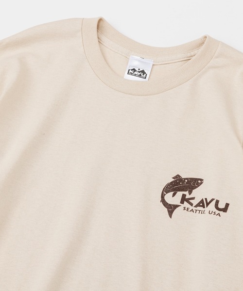 KAVU/カブー Fish LS Tee/フィッシュティー（Tシャツ/カットソー