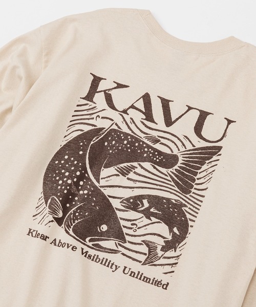 KAVU/カブー Fish LS Tee/フィッシュティー（Tシャツ/カットソー）｜KAVU（カブー）