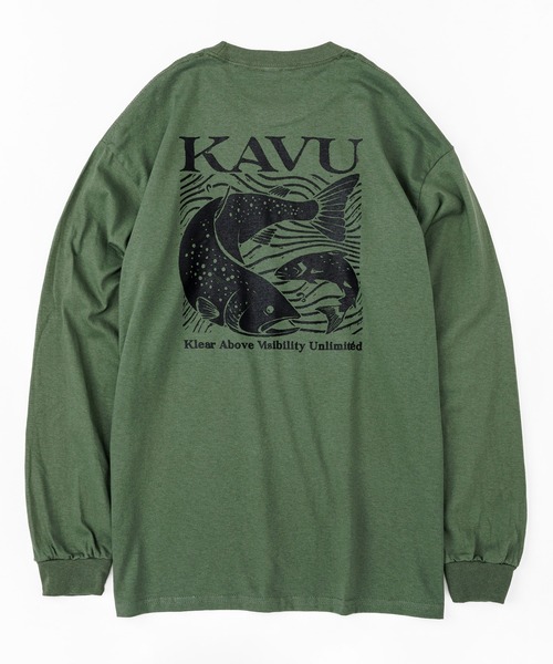 KAVU/カブー Fish LS Tee/フィッシュティー（Tシャツ/カットソー