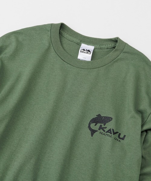 KAVU/カブー Fish LS Tee/フィッシュティー（Tシャツ/カットソー）｜KAVU（カブー）