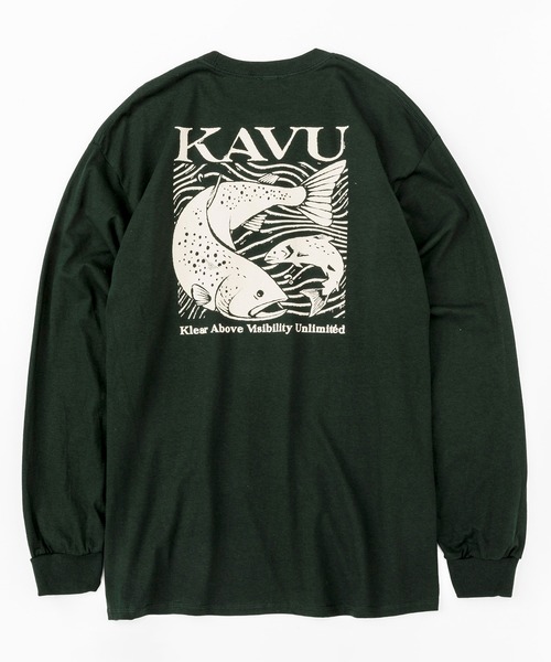 KAVU/カブー Fish LS Tee/フィッシュティー（Tシャツ/カットソー