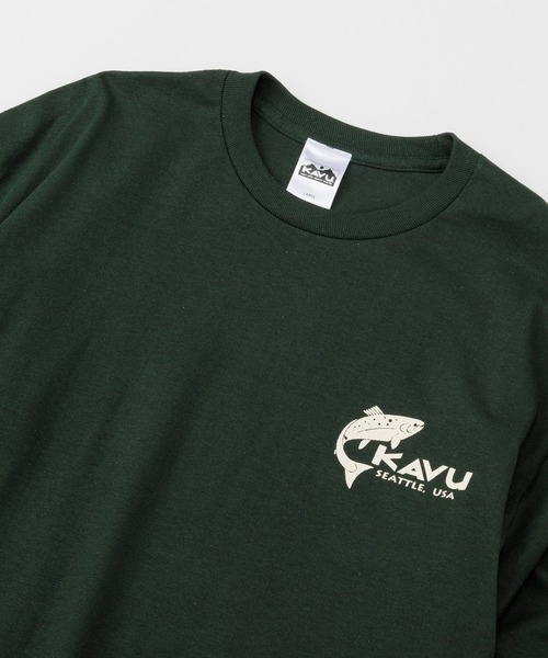 KAVU/カブー Fish LS Tee/フィッシュティー（Tシャツ/カットソー）｜KAVU（カブー）