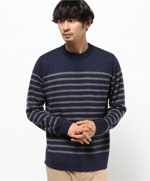 CIAOPANIC TYPY | 【CIAOPANIC TYPY】アンゴラミックスマリンボーダーニットプルオーバー(ニット/セーター)