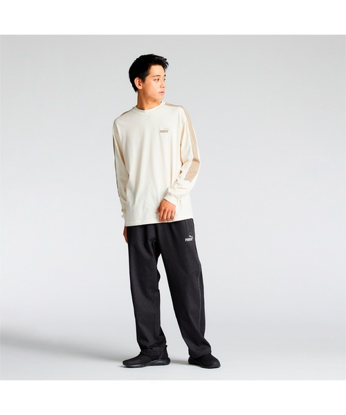 PUMA(プーマ)の「PUMA プーマ メンズ CORE HERITAGE MX 長袖 Tシャツ(Tシャツ/カットソー・メンズ・オフホワイト/ブラック/ブラウン・LARGE/MEDIUM/SMALL/X-LARGE/XX-LARGE)」の15枚目の写真