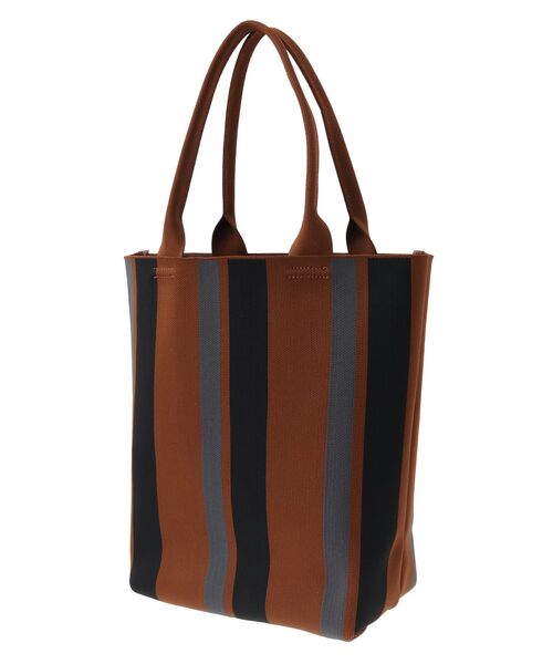 CRAFT STANDARD BOUTIQUE（クラフトスタンダードブティック）の「ストライプニットトート（トートバッグ・レディース・ブラウン系その他4/イエロー系その他2/グレー系その他2・FREE）」の21枚目の写真