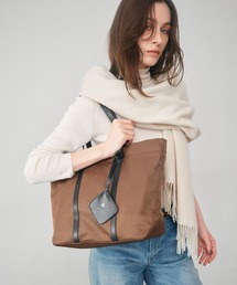 【TREASURE TOPKAPI】ナイロン レザー ハンドル A4 トートバッグ