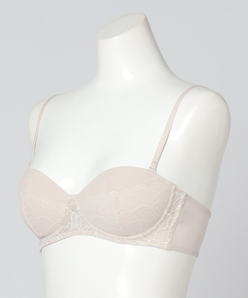 bijorie（ビジュリィ）の「【bijorie】メリハリブラ／シアーレースシリーズ（ブラジャー・レディース・ベージュ/パープル/チャコール・LG/MEDIUM/LARGE/MG）」の8枚目の写真