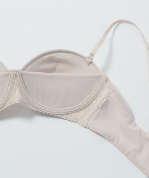 bijorie（ビジュリィ）の「【bijorie】メリハリブラ／シアーレースシリーズ（ブラジャー・レディース・ベージュ/パープル/チャコール・LG/MEDIUM/LARGE/MG）」の15枚目の写真