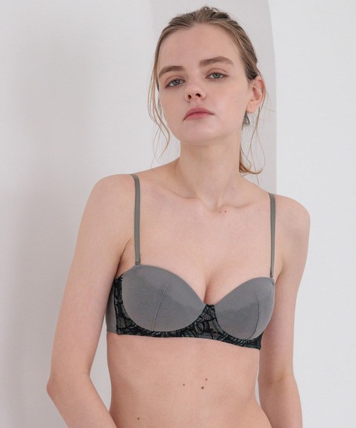 bijorie（ビジュリィ）の「【bijorie】メリハリブラ／シアーレースシリーズ（ブラジャー・レディース・ベージュ/パープル/チャコール・LG/MEDIUM/LARGE/MG）」の20枚目の写真