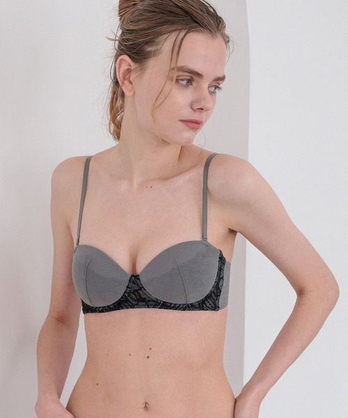 bijorie（ビジュリィ）の「【bijorie】メリハリブラ／シアーレースシリーズ（ブラジャー・レディース・ベージュ/パープル/チャコール・LG/MEDIUM/LARGE/MG）」の21枚目の写真