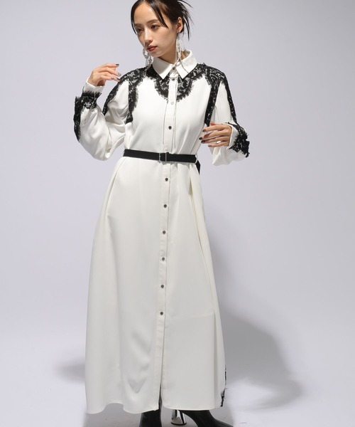 HARE（ハレ）の「ハイショクレースワンピース(HARE)（ワンピース