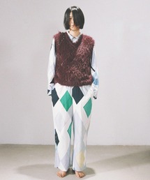 PAMM | けものがれのシャギーニットベスト(ニット/セーター)