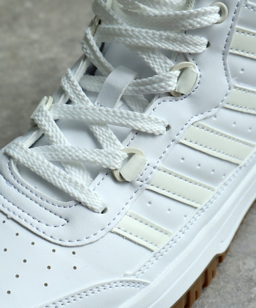 【K-SWISS/ケースイス】サイドライン ミドルカット レースアップスニーカー