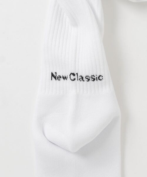 MARCOMONDE（マルコモンド）の「MARCOMONDE(マルコモンド)＠ Newclassics23Cソックス 176P3/1CO-23C（ソックス/靴下・メンズ・ホワイト/チャコールグレー/イエロー/ブラック・F）」の5枚目の写真