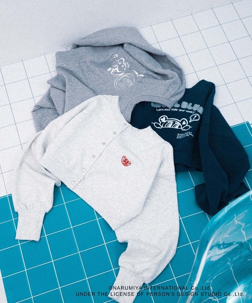 セール】『別注』ANGEL BLUE×SOP ショートスウェット