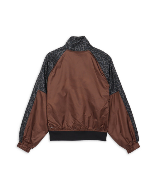 PUMA　プーマ　レザーブルゾン　羊革ジャケット　サイズM　ダークブラウン ブラウン レザージャケット 馬 メンズレザージャケット・革