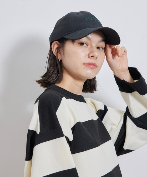 NEW ERA（ニューエラ）の「【NEW ERA(R)/ニューエラ別注】DRY CHAMBRAY CAP（キャップ・レディース・ラベンダー/キナリ/ブラック・FREE）」の5枚目の写真