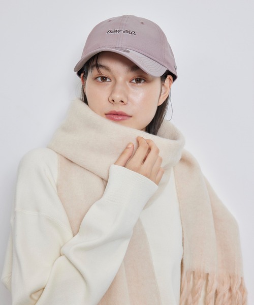 NEW ERA（ニューエラ）の「【NEW ERA(R)/ニューエラ別注】DRY CHAMBRAY CAP（キャップ・レディース・ラベンダー/キナリ/ブラック・FREE）」の4枚目の写真