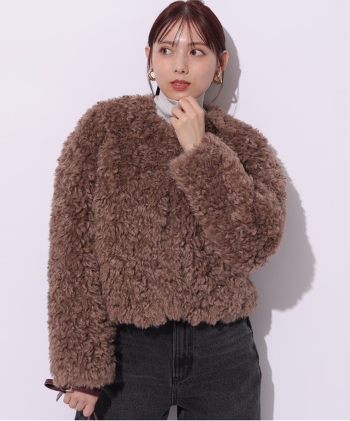 Mystrada（マイストラーダ）の「ボアショートコート（ダウン