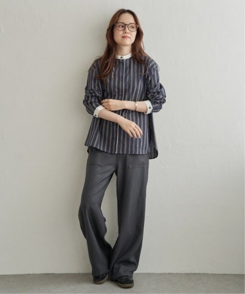 LBC（エルビーシー）の「ベーカーワイドストレートパンツ（その他パンツ・レディース・ベージュ/チャコール/ブラウン・L/M）」の11枚目の写真