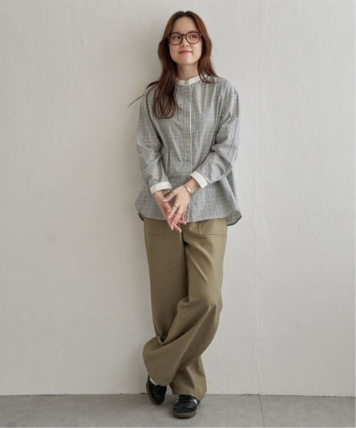 LBC（エルビーシー）の「ベーカーワイドストレートパンツ（その他パンツ・レディース・ベージュ/チャコール/ブラウン・L/M）」の20枚目の写真