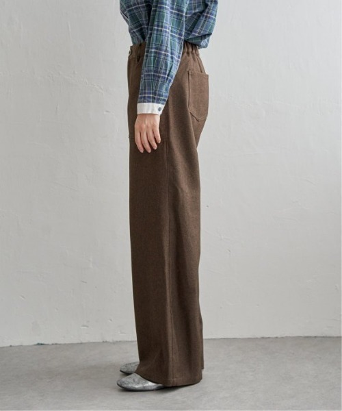 LBC（エルビーシー）の「ベーカーワイドストレートパンツ（その他パンツ・レディース・ベージュ/チャコール/ブラウン・L/M）」の7枚目の写真