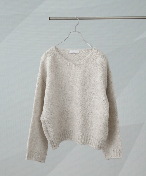 TRICOTS JEAN MARC(トリコットジーンマルク)の「TRICOTS JEAN MARC/ニットプルオーバー(ニット/セーター・レディース・ライトグレー/グレイッシュベージュ/ライトブルー・FREE)」の21枚目の写真
