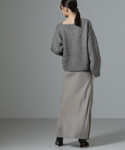 TRICOTS JEAN MARC(トリコットジーンマルク)の「TRICOTS JEAN MARC/ニットプルオーバー(ニット/セーター・レディース・ライトグレー/グレイッシュベージュ/ライトブルー・FREE)」の9枚目の写真