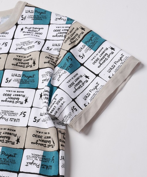 mintdesigns(ミントデザインズ)の「ERASER T-SHIRT / イレイザーTシャツ(Tシャツ/カットソー・レディース・オレンジ/ブルー・2)」の14枚目の写真