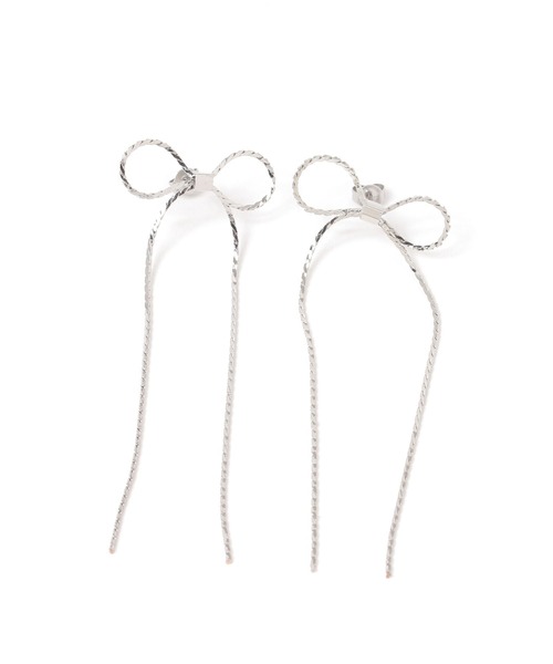 LAKOLE（ラコレ）の「足長リボンピアス / 156385（ピアス（両耳用）・レディース・その他2/その他1・FREE）」の2枚目の写真