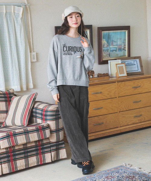 niko and ｜ゆるっと起毛ワークパンツ | Rakuten Fashion