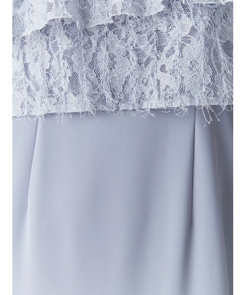 FRAY I.D(フレイアイディー)の「フェザーレースブラウスセットドレス(ドレス・レディース・アイボリー/ブラック/ブルー・0/1)」の16枚目の写真