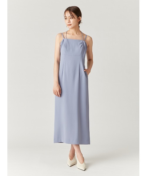 FRAY I.D(フレイアイディー)の「フェザーレースブラウスセットドレス(ドレス・レディース・アイボリー/ブラック/ブルー・0/1)」の5枚目の写真