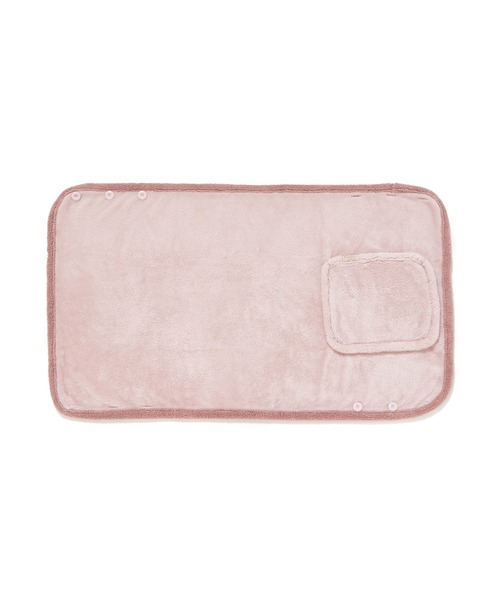 Francfranc（フランフラン）の「ウォームフリース 4WAY ポンチョ ピンク（ルームウェア/パジャマ・レディース・ピンク・FREE）」の2枚目の写真