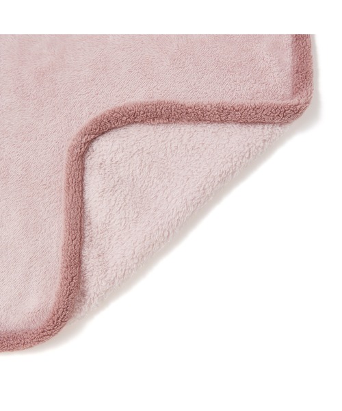 Francfranc（フランフラン）の「ウォームフリース 4WAY ポンチョ ピンク（ルームウェア/パジャマ・レディース・ピンク・FREE）」の4枚目の写真